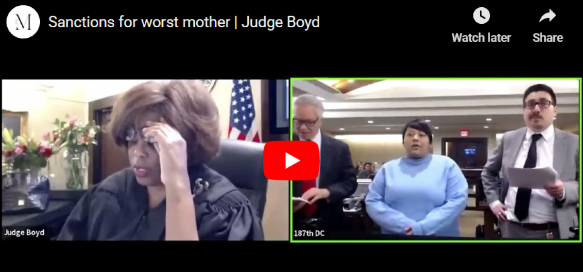 Judge Stephanie Boyd 187th District Court